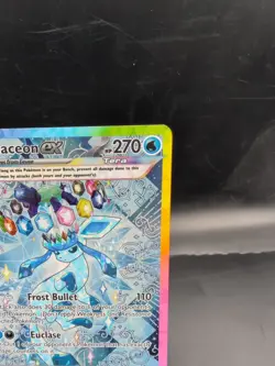 Glaceon ex Prismatic Evolutions 150/131 Holo SIR NM Pokemon Card T1 - Image 2