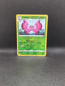 013/163 Vivillon | Reverse Holo Rare | Pokemon Trading Card Battle Styles TCG - Image 1