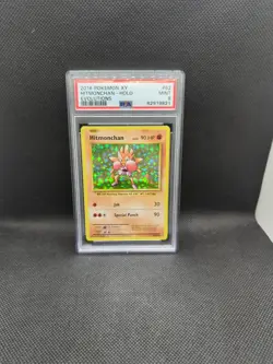 PSA 9 Hitmonchan 62/108 -XY Evolutions 2016 Holo Pokemon Card - Image 1