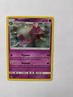 Mismagius Holo Black Star Promo SM222 Pokemon Card Near Mint - Image 1