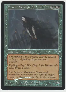 MTG Single Street Wraith - RETRO FOIL - Dominaria Remastered - Image 1