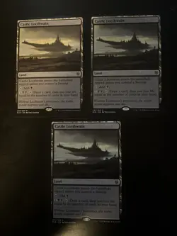 MTG - Castle Locthwain x3 - Throne of Eldraine - Magic the Gathering - Image 1