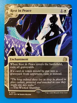 MTG 1x Rest in Peace 12 Wilds of Eldraine Enchanting Tales Magic Gathering x1 NM - Image 1