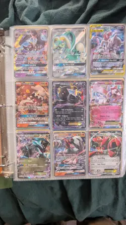 pokemon cards binder collection rare card lot tag teams and more - Image 1