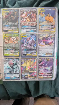 pokemon cards binder collection rare card lot tag teams and more - Image 2