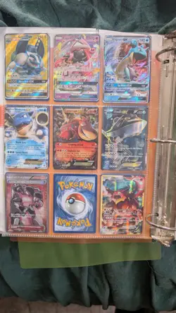 pokemon cards binder collection rare card lot tag teams and more - Image 3