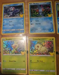 Lot (9) Pokemon Tcg 25th Anniversary McDonald’s Holo Card NM - Image 2