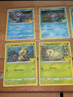 Lot (9) Pokemon Tcg 25th Anniversary McDonald’s Holo Card NM - Image 3