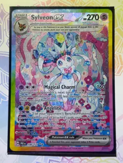 Sylveon ex 156/131 Prismatic Evolutions Special Illustration Rare Pokemon N.mint - Image 1