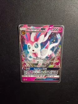 Carte Pokemon Nymphali GX 92/145 Soleil et Lune Gardiens Ascendants FR - Image 1