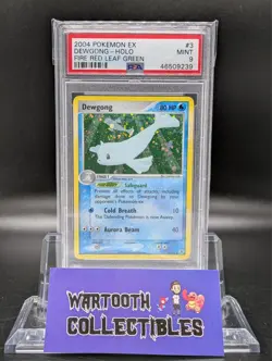 Pokemon Dewgong EX Fire Red & Leaf Green Holo Rare #3 PSA 9 Mint - Image 1