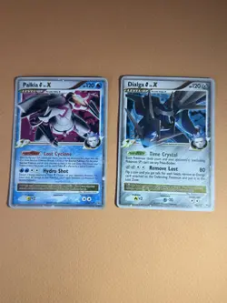 Pokemon TCG Palkia And Dialga G Lvl X Platinum Ultra Rares (Near Mint) - Image 2