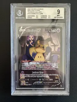 2022 Pokemon Sword & Shield Brilliant Stars #TG16 Full Art/Mimikyu V - Image 1