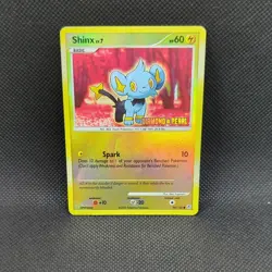 Shinx 98/130 PL Diamond Pearl Pokemon Reverse Holo Stamped burger king Promo hp - Image 1