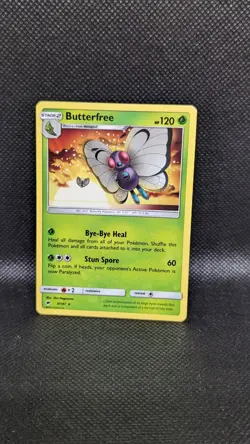 Pokemon TCG Butterfree Burning Shadows 3/147 Non Holo Rare - Image 1