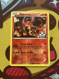 Pokemon Volcanion 25/114 - League Promo Holo - XY Steam Siege - Image 1