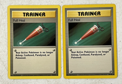 2x Pokemon TCG - Full Heal - 82/102 - Uncommon - Base Set - Image 1