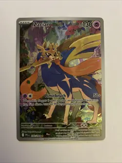 Zacian Illustration Rare | Fatale Flammen | #100 | Chase | Pokemon TCG | Deutsch - Image 1
