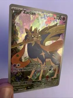 Zacian Illustration Rare | Fatale Flammen | #100 | Chase | Pokemon TCG | Deutsch - Image 4