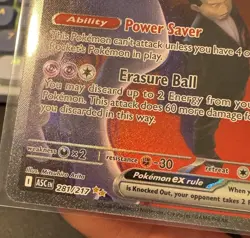 Team Rocket’s Mewtwo Ex 281/217 SIR SECRET Ascended Heroes Pokemon NM In Hand - Image 4