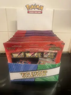 Pokemon TCG Ascended Heroes Tech Sticker Collection Open Case of 12 ✅ - Image 1