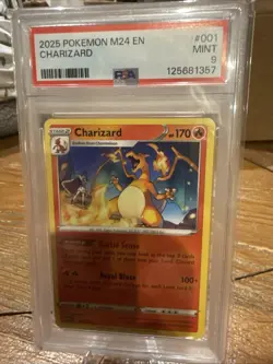 Pokemon TCG 2025 Charizard M24EN Mint 9 Great Collector Piece - Image 1