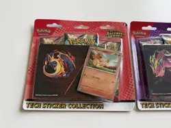 Pokemon Ascended Heroes Tech Sticker Collection Set Of Two - Factory Sealed! - Image 2