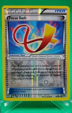 Focus Sash - Furious Fists 91/111 singles, reverse holo - Pokemon TCG - Image 1