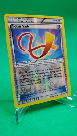 Focus Sash - Furious Fists 91/111 singles, reverse holo - Pokemon TCG - Image 2