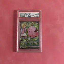 Pokemon Lillie's Clefairy EX Holo PSA 10 Sv09: Journey Together - Image 1