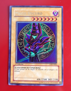 Yu-Gi-Oh! Dark Magician SPANISH ED. (LDD-S005), ULTRA RARE, 1st ED, NM - Image 3