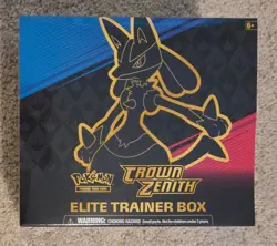 Pokemon TCG: Crown Zenith Elite Trainer Box ETB Factory Sealed / New - 10 Packs - Image 1