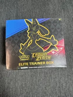 Brand New Pokemon TCG Crown Zenith Factory Sealed Elite Trainer Box ETB (READ!) - Image 1