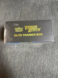 Brand New Pokemon TCG Crown Zenith Factory Sealed Elite Trainer Box ETB (READ!) - Image 4