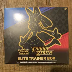 Pokemon TCG Crown Zenith Elite Trainer Box ETB Factory Sealed BRAND NEW - Image 2