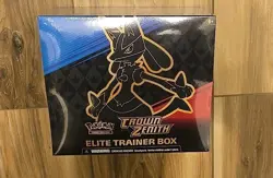 Pokemon TCG: Crown Zenith ETB / Elite Trainer Box New, Factory-Sealed - Image 1