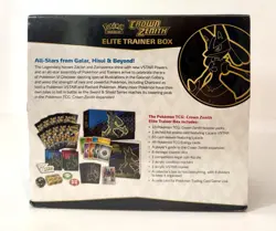 Pokemon TCG: Crown Zenith ETB / Elite Trainer Box! New, Factory-Sealed, In Hand! - Image 3