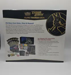 Pokemon TCG - Crown Zenith ETB Elite Trainer Box - New & Factory Sealed IN HAND - Image 3