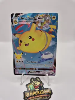 Pokemon TCG Flying Pikachu VMAX 007/025 25th Anniversary Celebrations M/NM - Image 1