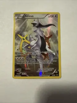 Pokemon Arceus XY XY83 Black Star Promo Holo TCG 2015 Full Art Card - Image 1