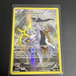 Pokemon TCG Arceus XY83 Full Art Black Star Promo LP - Image 1