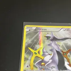 Pokemon TCG Arceus XY83 Full Art Black Star Promo LP - Image 5