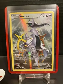 Arceus XY83 Black Star Promo Full Art Holo Pokemon TCG 2015 - Image 1