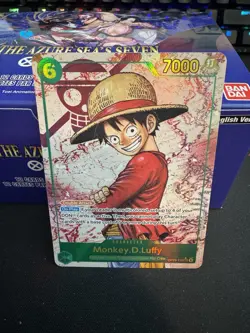 Monkey D. Luffy - OP13-118 SEC (Parallel Alt Art) Carrying On His Will English - Image 1