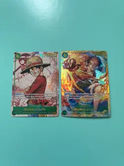 One Piece Monkey.D.Luffy OP13-118 SEC + Parallel Alt Art Carrying On His Will - Image 1