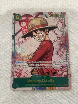Monkey.D.Luffy SEC (Parallel) OP13-118 Carrying On His Will Alt Art ENGLISH NM+ - Image 1