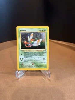 Yanma 1st Edition Holo Rare Neo Discovery Pokemon TCG Card 17/75 - Image 1