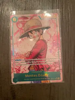 Monkey.D.Luffy SEC (Parallel) OP13-118 Carrying On His Will Alt Art ENGLISH NM+ - Image 1