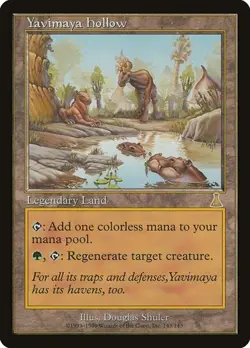 Yavimaya Hollow Urza's Destiny HP MTG - Image 1