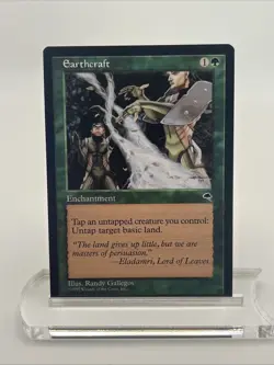 Earthcraft Tempest 1997 Near Mint Mtg Magic The Gathering Illus. Randy Gallegos - Image 1